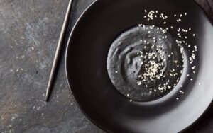 25 芝麻糊 Black Sesame Sweet Soup (1) (1)
