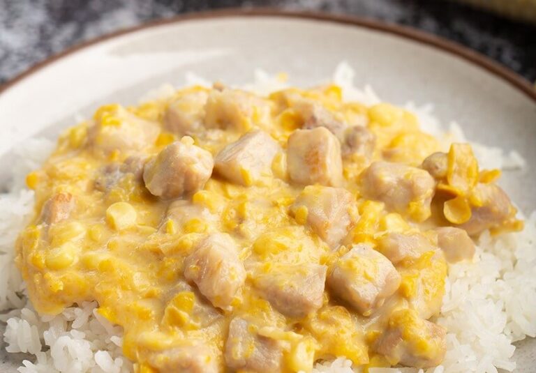 103 粟米肉粒飯 Pork with Sweet Corn