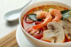 132 冬蔭功海鮮湯 Tom Yum Seafood Soup