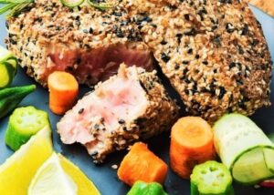 181 芝麻香煎吞拿魚 Sesame Crusted Tuna