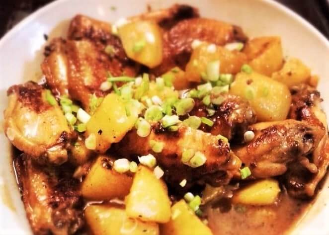 37 薯仔炆雞翼 Braised Chicken Wings & Potato