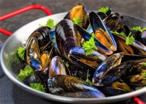 白酒藍青口 Moules Marinière